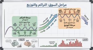 ما هي مرحلة التراكم والتوزيع (Accumulation and Distribution Phases)؟