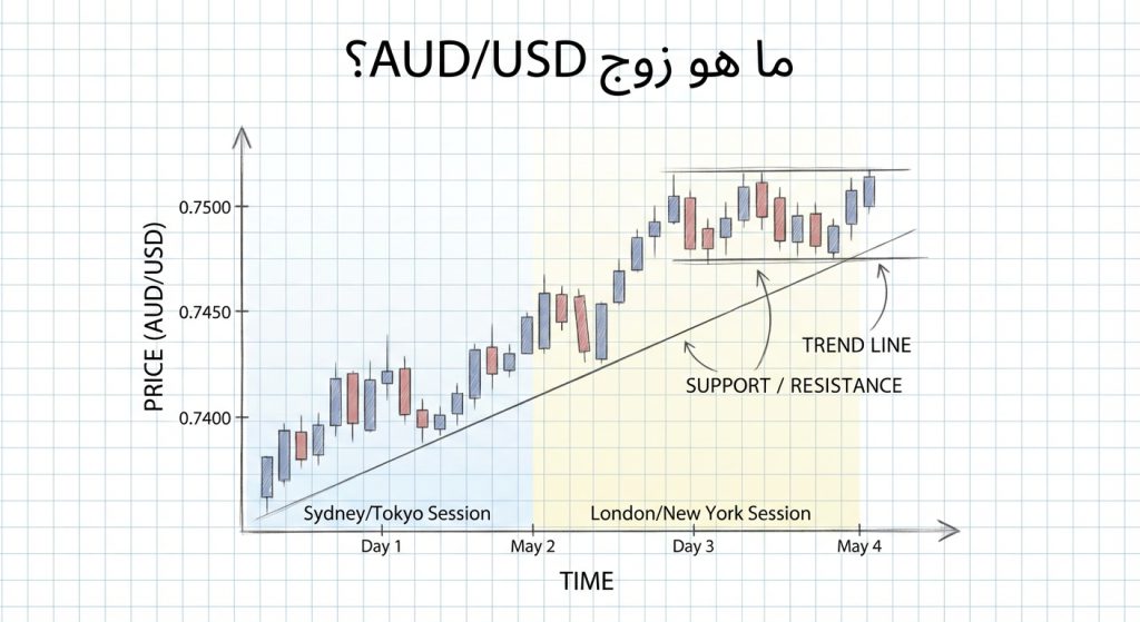 ما هو زوج AUD/USD؟
