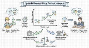 ما هو مؤشر Average Hourly Earnings الاقتصادي؟