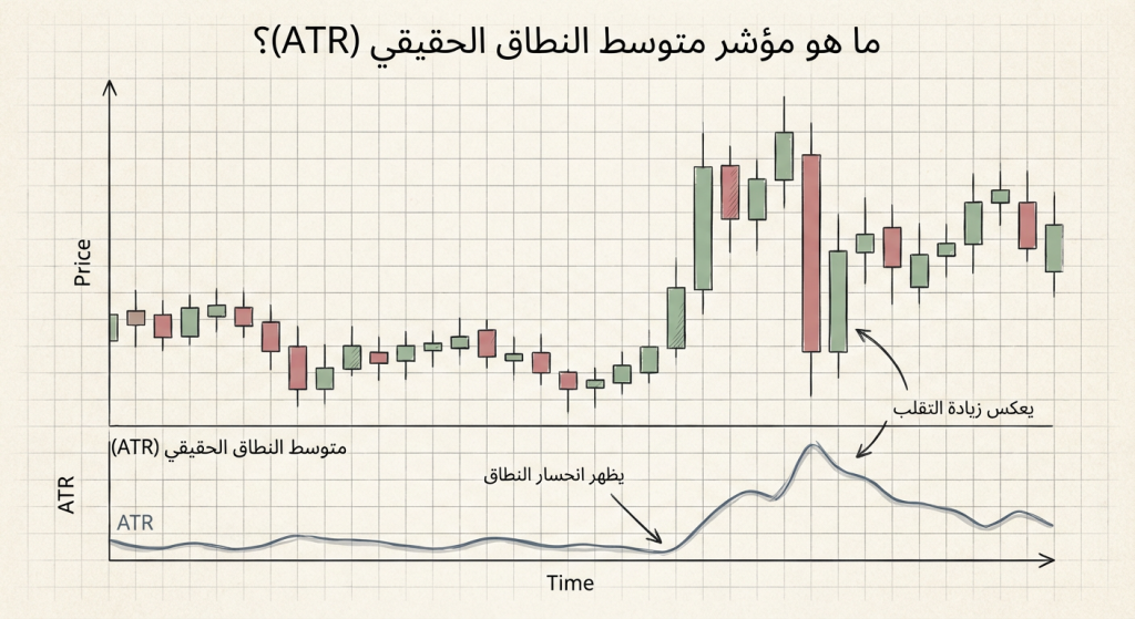 ما هو مؤشر متوسط النطاق الحقيقي (ATR)؟