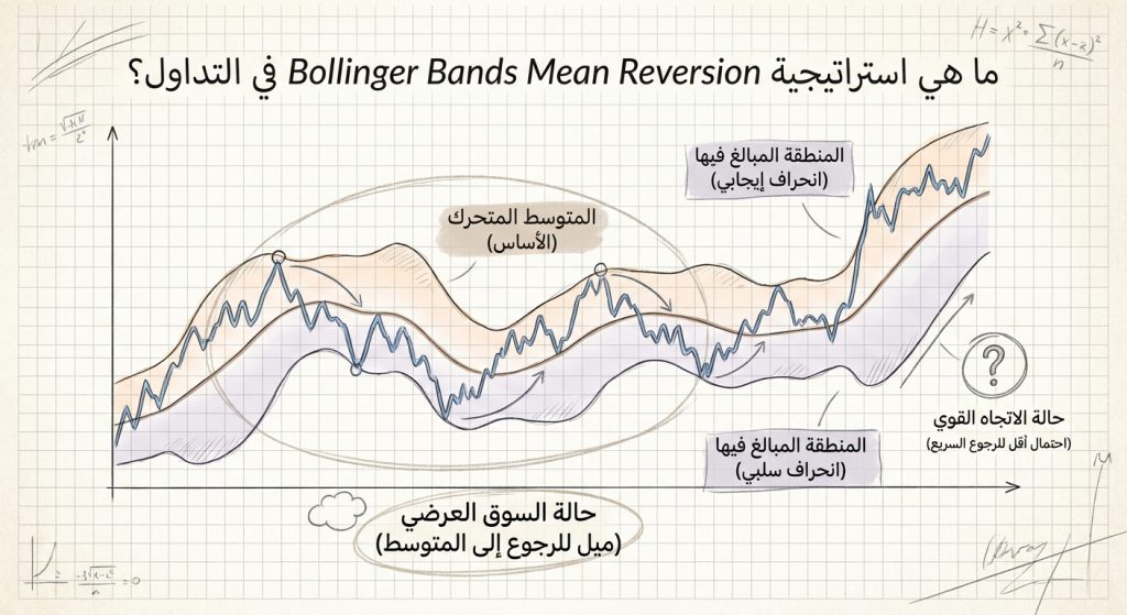 ما هي استراتيجية Bollinger Bands Mean Reversion في التداول؟