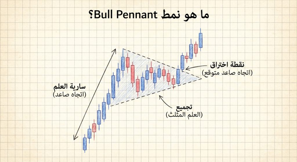 ما هو نمط Bull Pennant؟