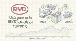 ما هو سهم شركة بي واي دي (BYD) (BYDDF)؟