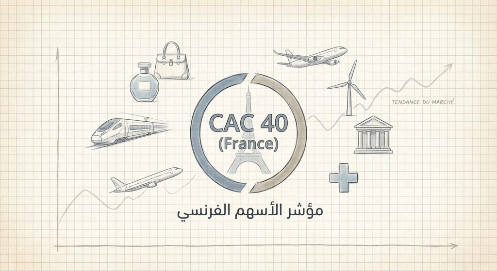 ما هو سهم شركة CAC 40 (France)؟