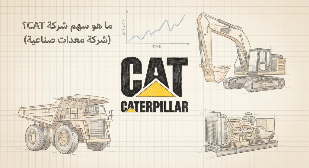 ما هو سهم شركة Caterpillar (CAT)؟