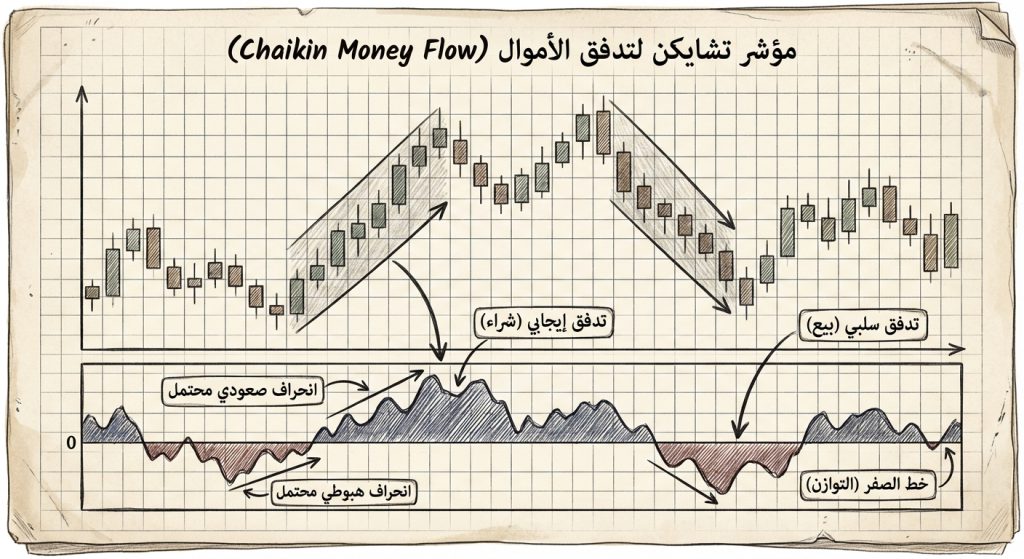 ما هو مؤشر تشايكن لتدفق الأموال (Chaikin Money Flow)؟