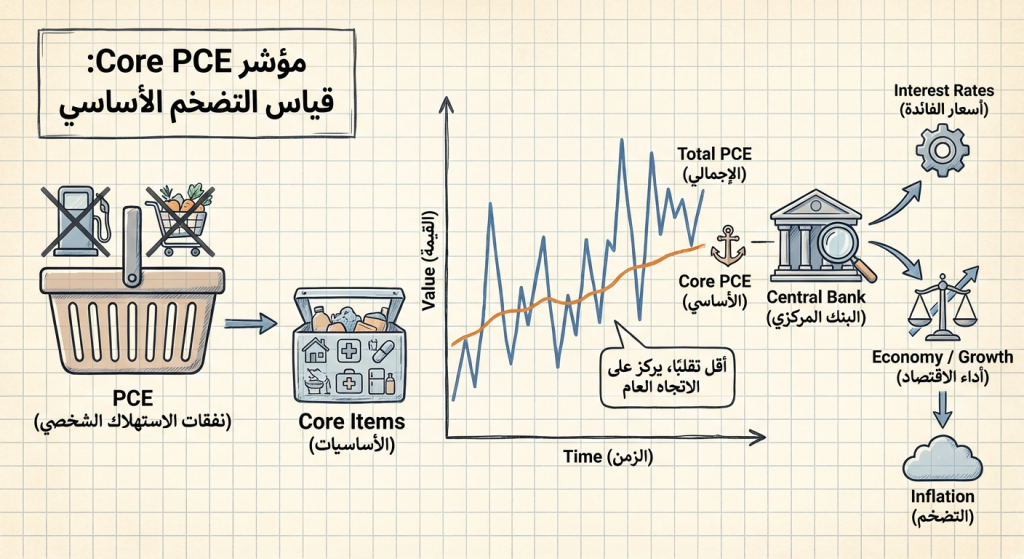 ما هو مؤشر Core PCE الاقتصادي؟