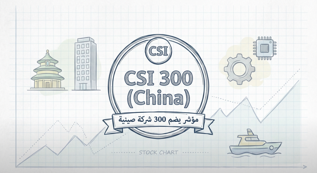 ما هو سهم شركة CSI 300 (China)؟