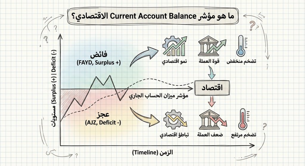 ما هو مؤشر Current Account Balance الاقتصادي؟