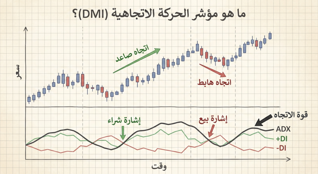 ما هو مؤشر الحركة الاتجاهية (DMI)؟