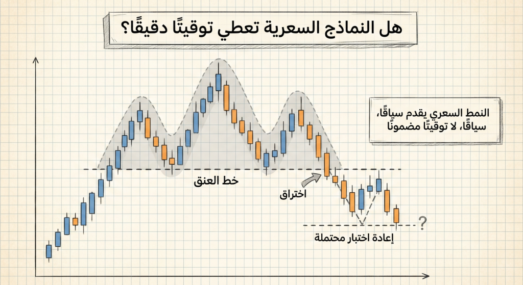 هل النماذج السعرية تعطي توقيتًا دقيقًا؟