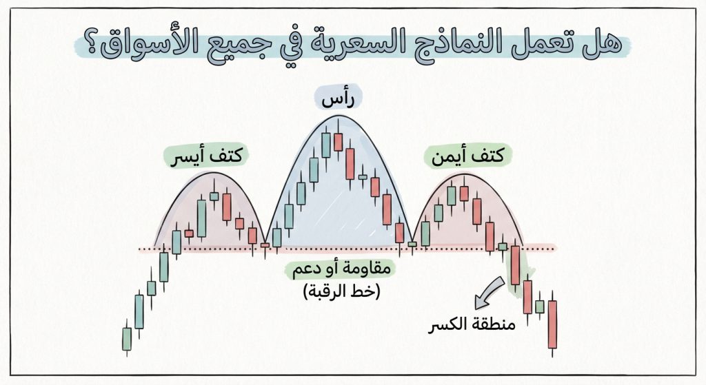 هل تعمل النماذج السعرية في جميع الأسواق؟