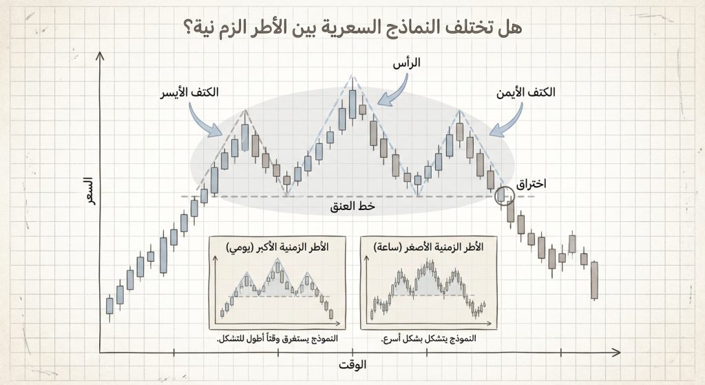 هل تختلف النماذج السعرية بين الأطر الزمنية؟