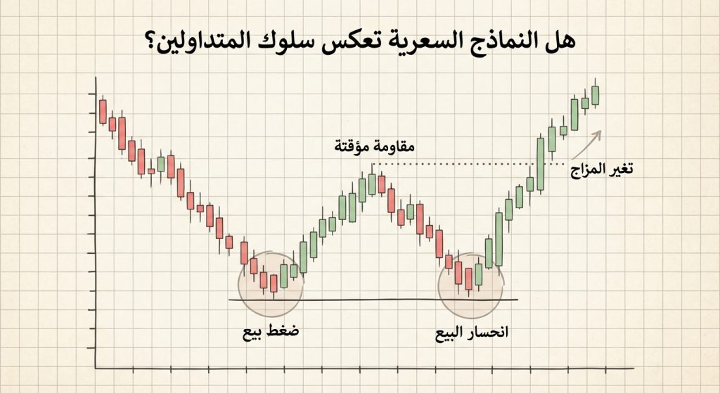 هل النماذج السعرية تعكس سلوك المتداولين؟