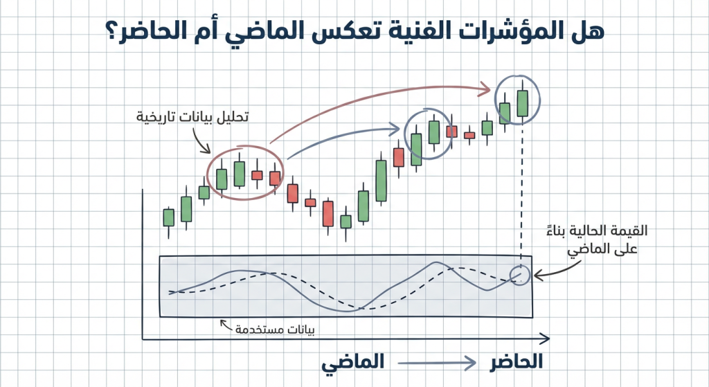 هل المؤشرات الفنية تعكس الماضي أم الحاضر؟
