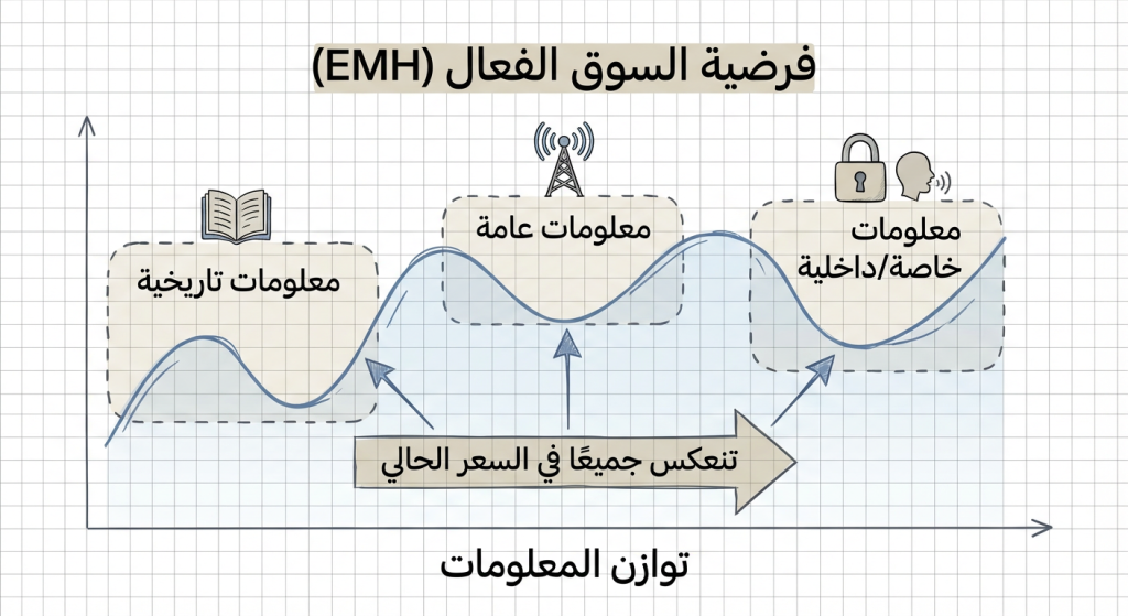 ما هي فرضية السوق الفعال (Efficient Market Hypothesis – EMH)؟