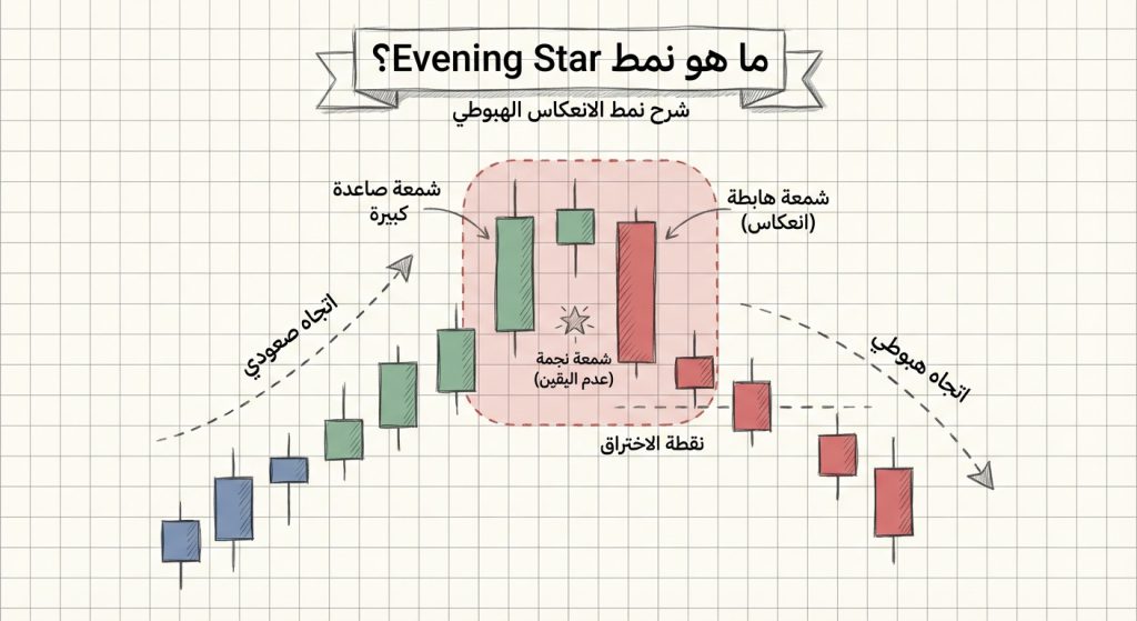 ما هو نمط Evening Star؟