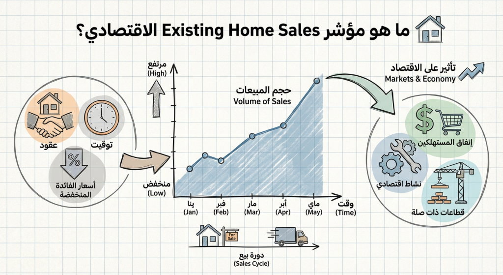 ما هو مؤشر Existing Home Sales الاقتصادي؟