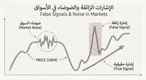 ما هي الإشارات الزائفة والضوضاء في الأسواق (False Signals and Noise in Markets)؟