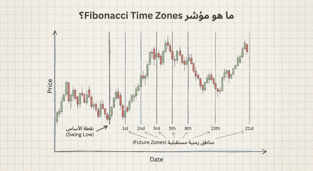 ما هو مؤشر Fibonacci Time Zones؟
