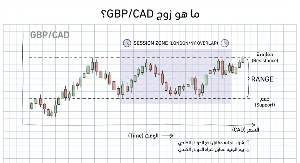 ما هو زوج GBP/CAD؟