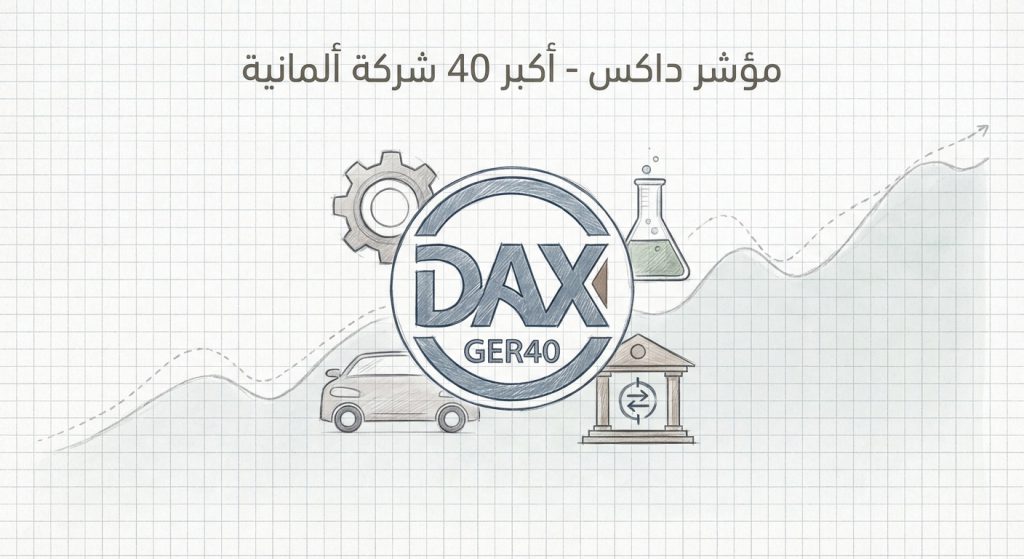 ما هو سهم شركة مؤشر داكس DAX (GER40)؟