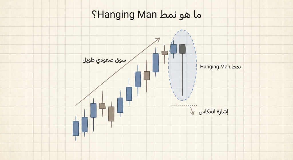 ما هو نمط Hanging Man؟