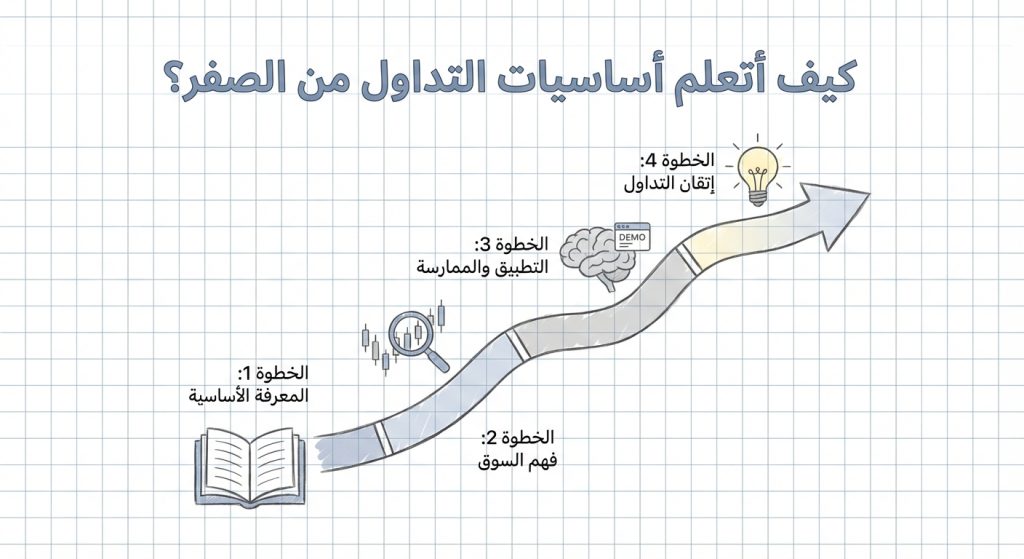 كيف أتعلم أساسيات التداول من الصفر؟