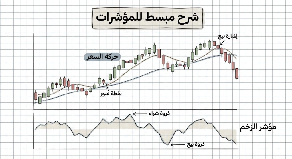 كيف أتعلم قراءة المؤشرات بدون تعقيد؟