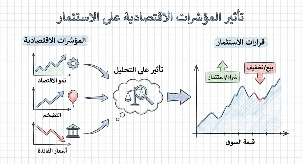 كيف تؤثر المؤشرات الاقتصادية على قرارات الاستثمار؟
