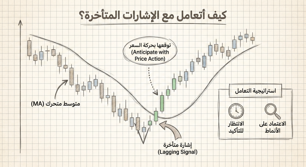 كيف أتعامل مع الإشارات المتأخرة؟