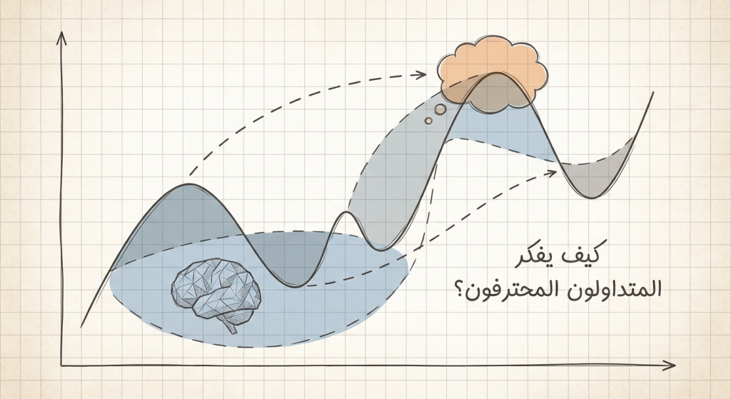 كيف يفكر المتداولون المحترفون؟