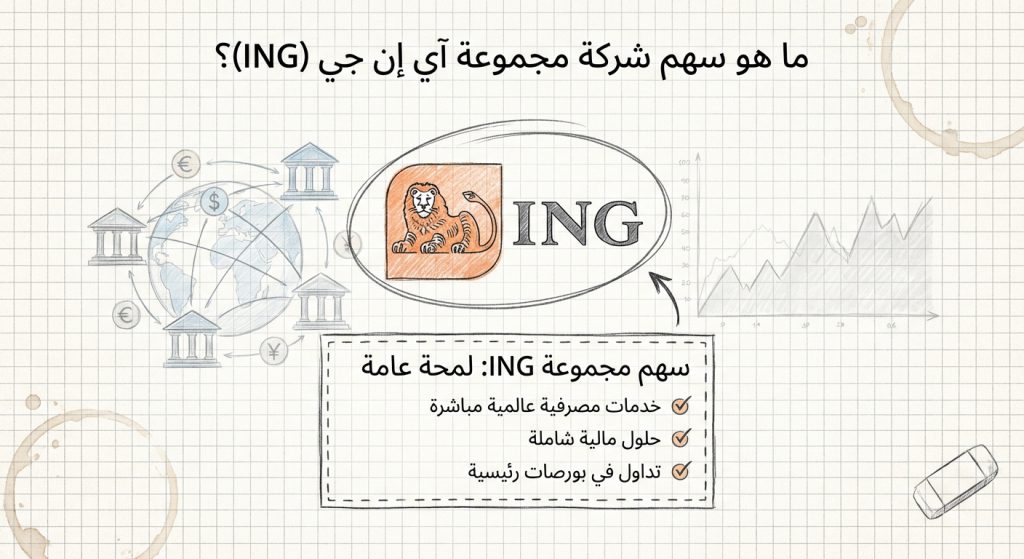 ما هو سهم شركة مجموعة آي إن جي (ING)؟