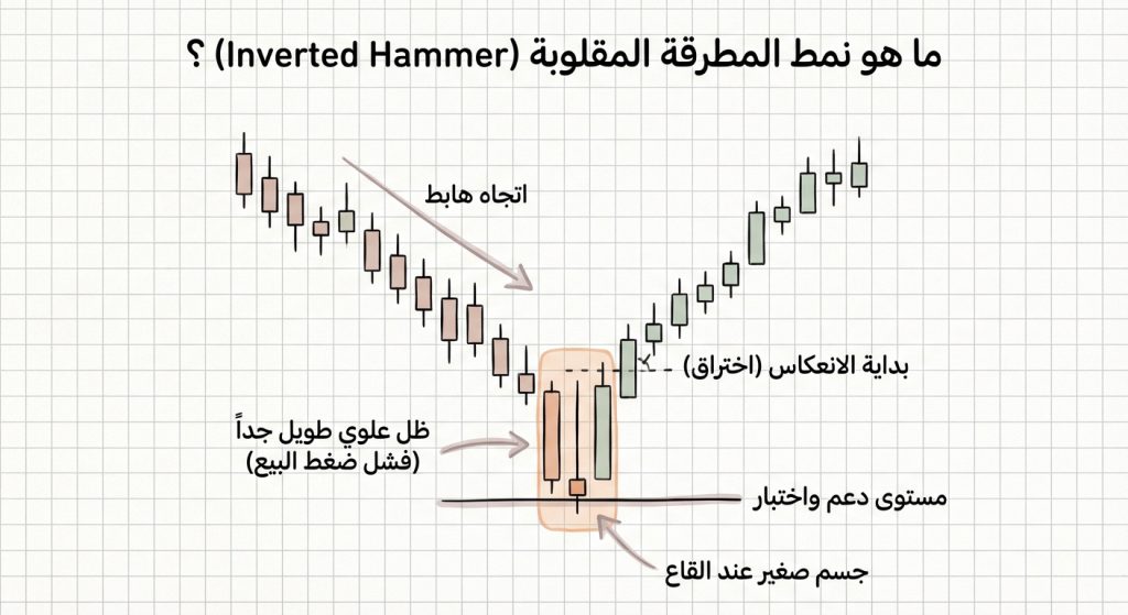 ما هو نمط Inverted Hammer؟