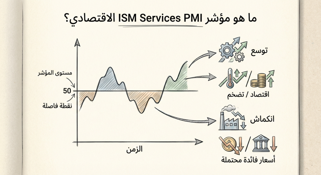ما هو مؤشر ISM Services PMI الاقتصادي؟