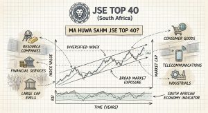 ما هو سهم شركة JSE Top 40 (South Africa)؟