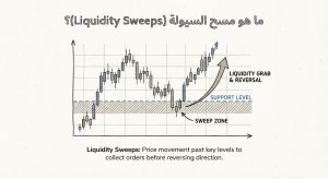 ما هو مسح السيولة (Liquidity Sweeps)؟