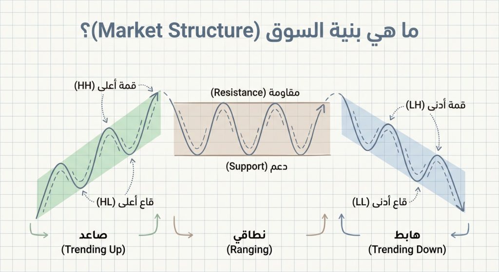 ما هي بنية السوق (Market Structure)؟