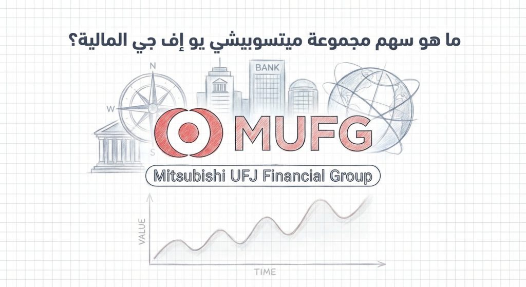 ما هو سهم شركة مجموعة ميتسوبيشي يو إف جي المالية (Mitsubishi UFJ Financial
Group, MUFG)؟