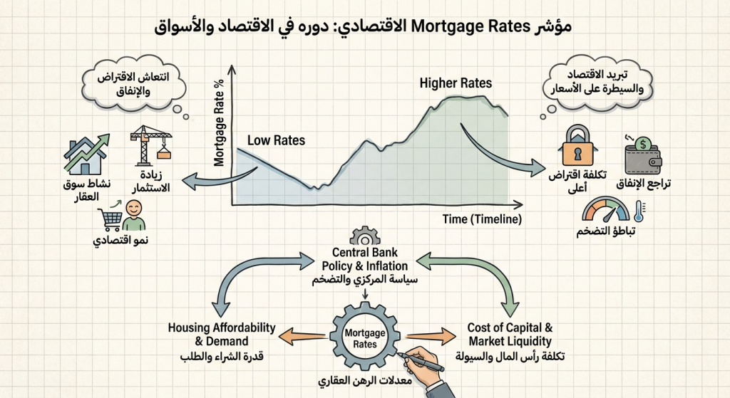 ما هو مؤشر Mortgage Rates الاقتصادي؟