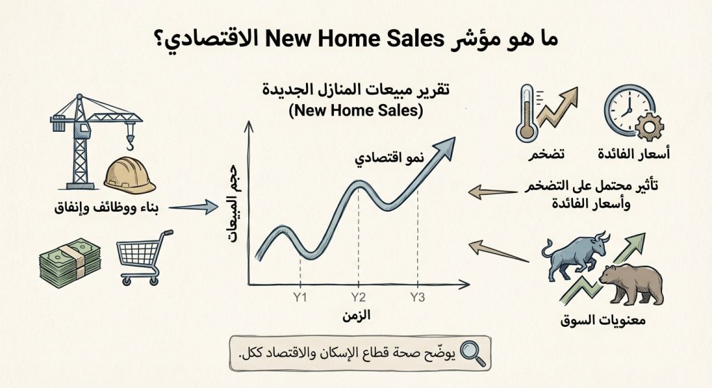 ما هو مؤشر New Home Sales الاقتصادي؟
