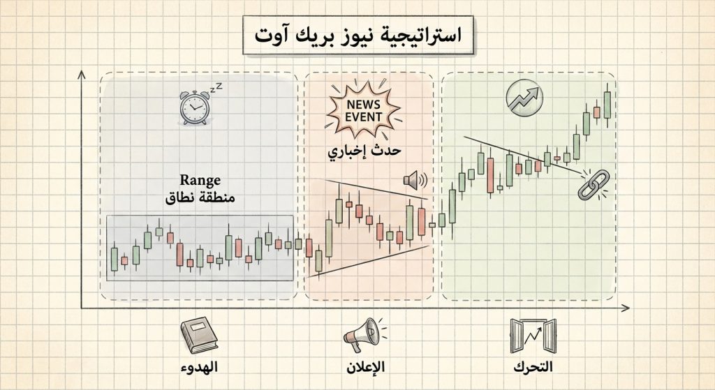 ما هي استراتيجية News Breakout Strategy في التداول؟