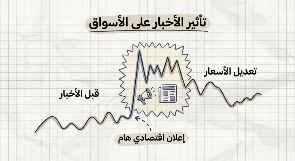 ما هو تأثير الأخبار على الأسواق (News Impact on Markets)؟