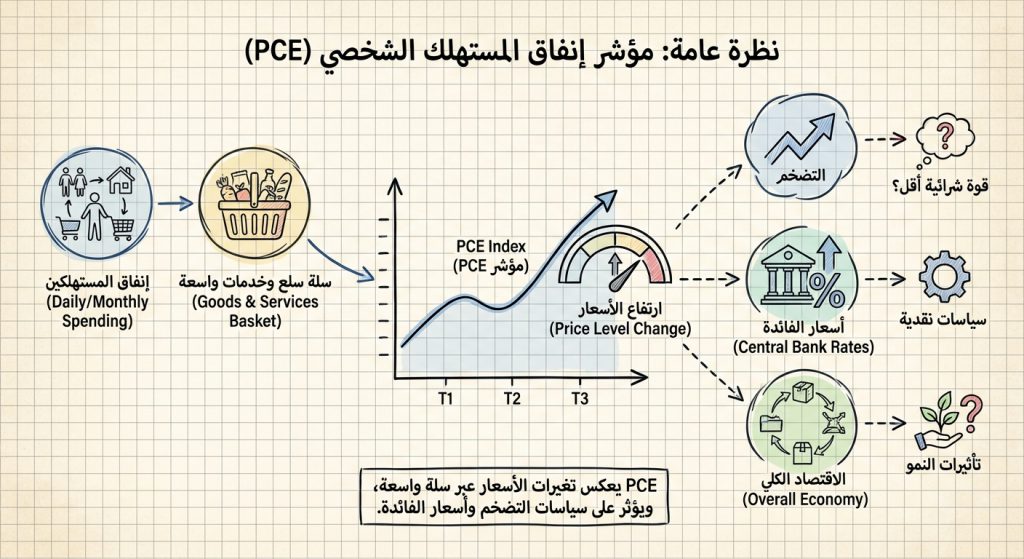 ما هو مؤشر Personal Consumption Expenditures (PCE) الاقتصادي؟