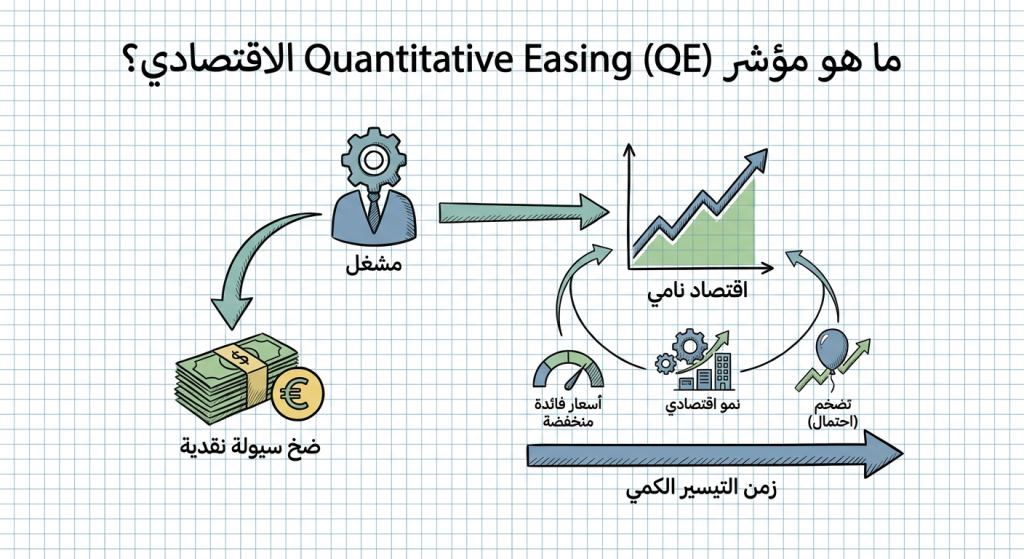 ما هو مؤشر Quantitative Easing (QE) الاقتصادي؟