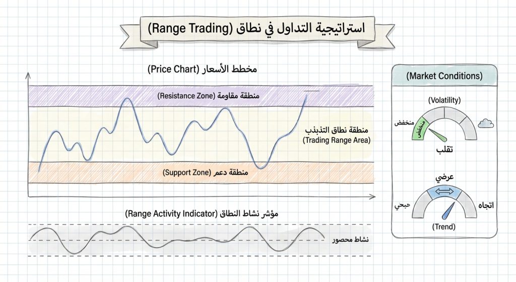 ما هي استراتيجية Range Trading Strategy في التداول؟