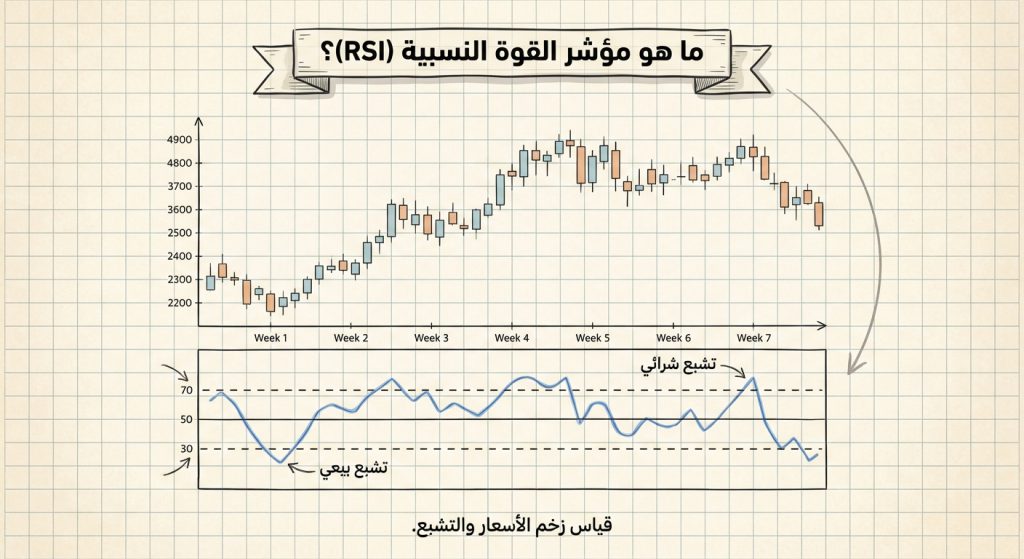 ما هو مؤشر القوة النسبية (RSI)؟