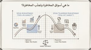 ما هي أسواق المخاطرة وأسواق تجنّب المخاطرة (Risk-On vs Risk-Off Markets)؟