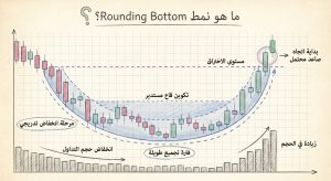 ما هو نمط Rounding Bottom؟