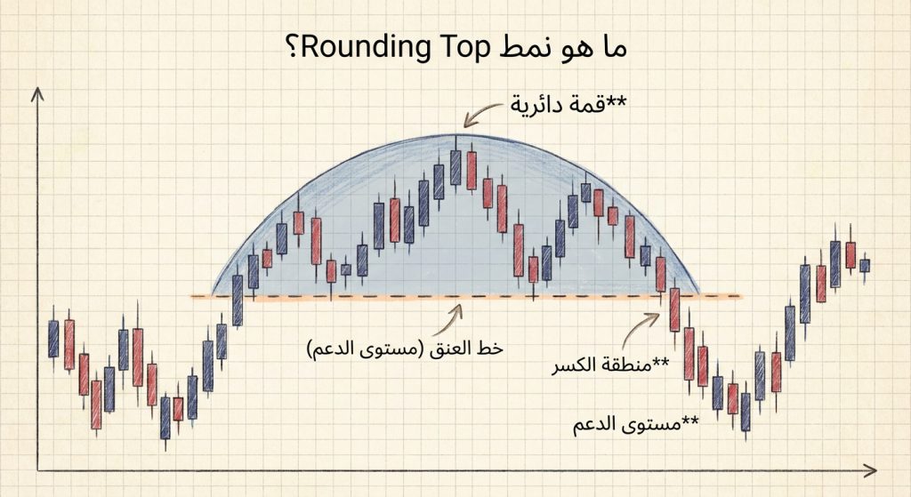 ما هو نمط Rounding Top؟